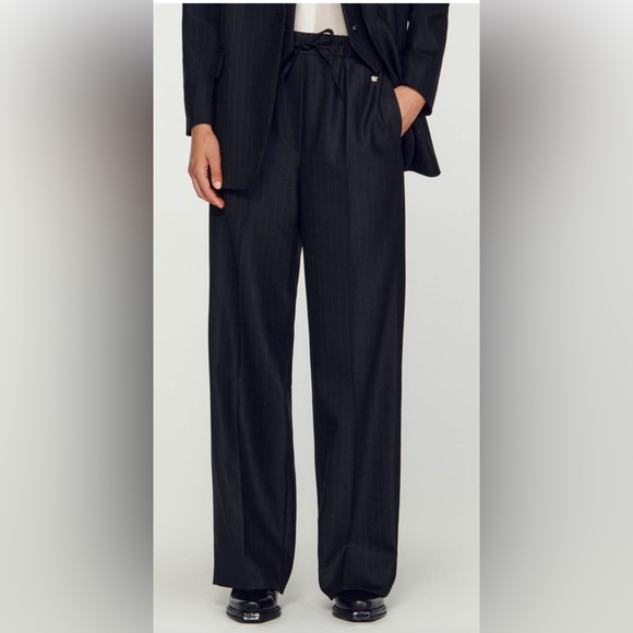 Sandro Zann Striped Pants - Picture 2 of 7